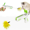 Teaser Stick Interactive Puzzle Cat Toy Gun Toys Waffenspielzeug